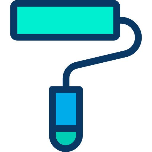 Paint roller icon