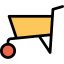 Wheelbarrow icon 64x64