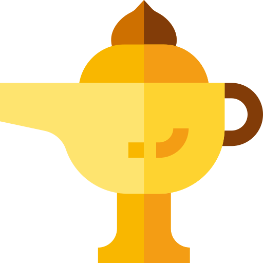 Magic lamp icon