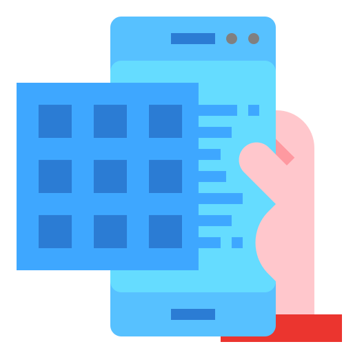 Mobile app icon