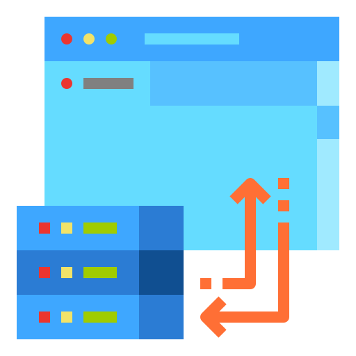 Web hosting icon