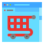 Online shop icon 64x64