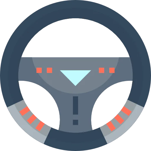 Steering wheel icon