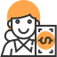 Disc jockey icon 64x64