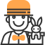 Skier icon 64x64
