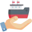 Travel insurance icon 64x64