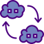 Cloud computing アイコン 64x64