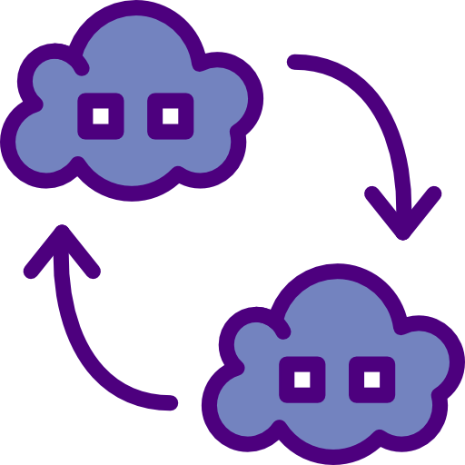 Cloud computing 图标