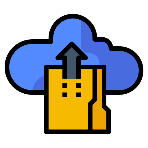 Cloud computing ícono