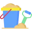 Sand bucket icon 64x64