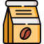 Coffee bag icon 64x64