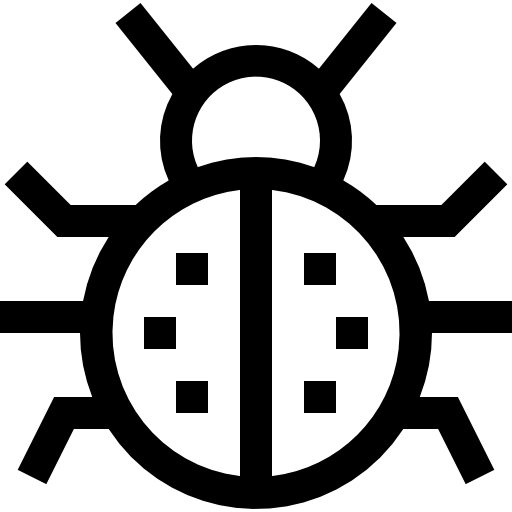Bug ícono