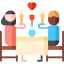 Romantic dinner Symbol 64x64