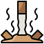 Cigarette butt biểu tượng 64x64