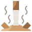 Cigarette butt biểu tượng 64x64