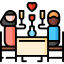 Romantic dinner Symbol 64x64