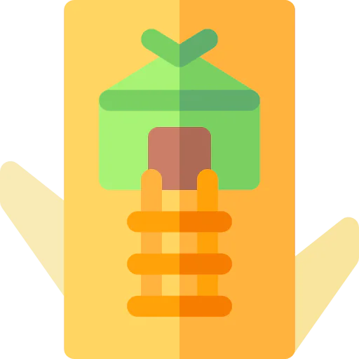 Tree house icon