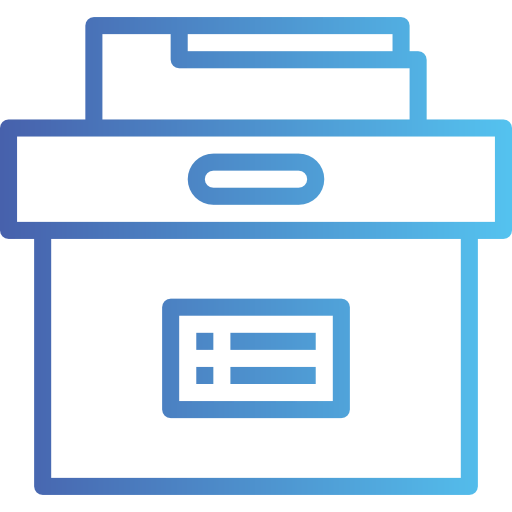 Storage box icon