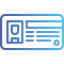 Id card icon 64x64