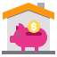 Piggy bank icon 64x64