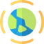 Planet earth icon 64x64