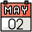 Calendar Symbol 64x64