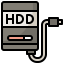 Hard drive Symbol 64x64