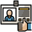 Id card Symbol 64x64