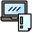 Laptop Symbol 64x64