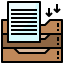 Paper tray Symbol 64x64