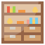 Bookshelf icon 64x64