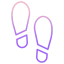 Footprints icon 64x64