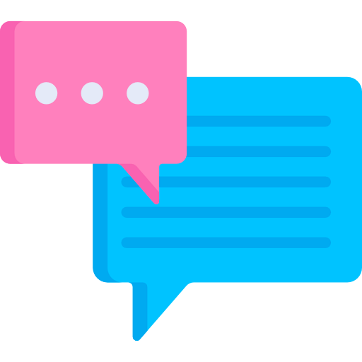 Chat bubble icon