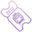 Train ticket icon 64x64