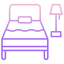 Single bed icon 64x64