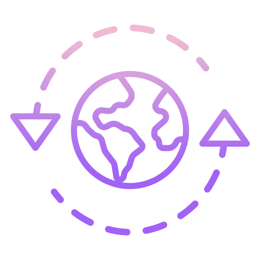 World map icon