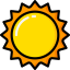 Sun icon 64x64