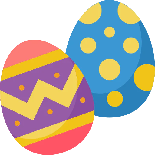 Easter eggs icon
