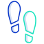 Footprints icon 64x64