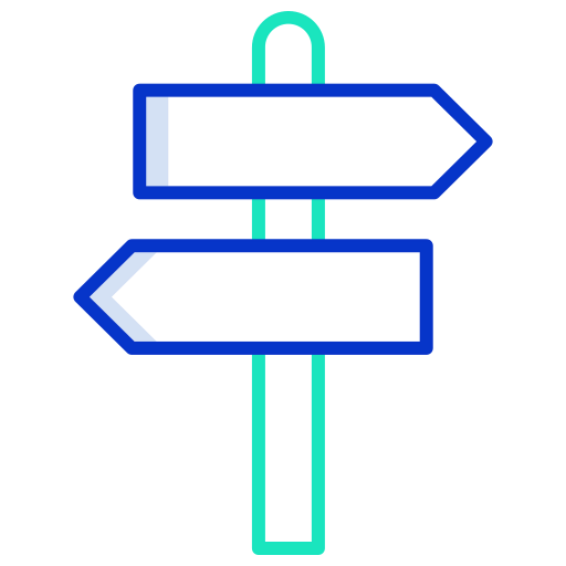 Signposts icon