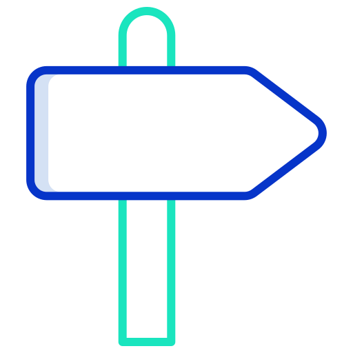 Signpost icon