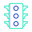 Traffic lights icon 64x64