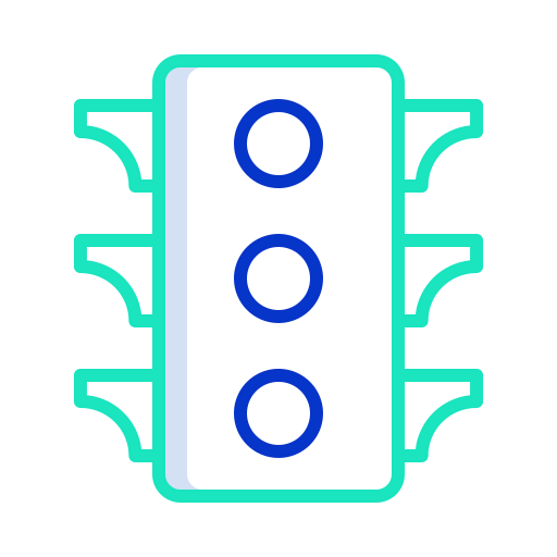 Traffic lights icon