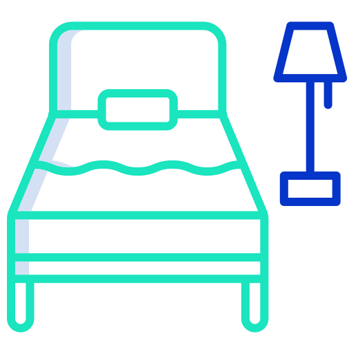 Single bed icon