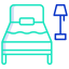Single bed icon 64x64