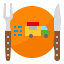 Food delivery icon 64x64