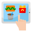 Online order icon 64x64
