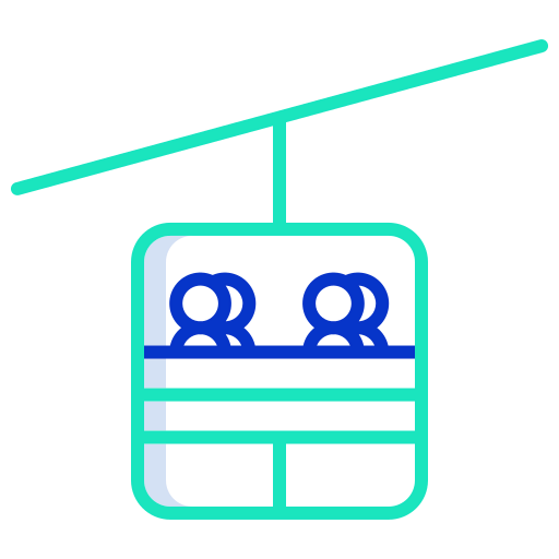 Cable car icon