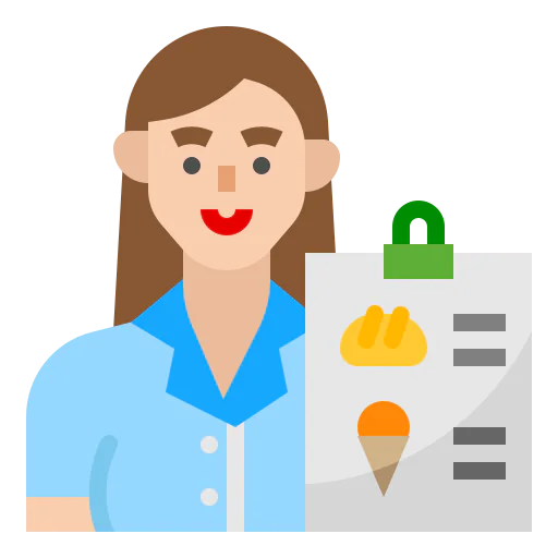 Waitress icon