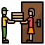 Delivery man icon 64x64